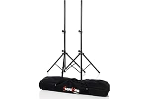 Bespeco SH70N - Coppia Di Speaker Stand con Borsa