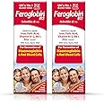 Feroglobin B12 Liquid 200ml- Hematinic Liquid Supplement for Health & Vitality | Reduces Fatigue | Iron, B Vitamins & Minerals (Pack of 2)