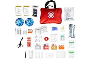 GÉNÉRIQUE Trousse de Secours XL – Kit de Premiers Soins Complet Assemblé en France – Boîte d’Urgence pour Maison, Voiture, Voyage, Camping, Randonnée, Sport & Travail - Trousse de Premiers Soins