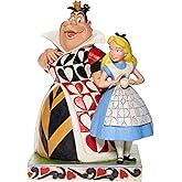 Jim Shore Disney Traditions Alice Harikalar Diyarında 'Kaos ve Merak' Fig&uuml;r&uuml;, Renkli, 14 x 15 x 20 cm, 6008069