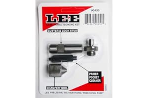 Lee Precision 90950 Cutter & Lock Stud en Kit, Incluye Limpiador del, Multicolor, Talla Única