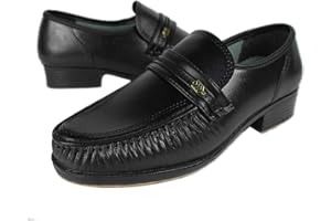 SHUANGHAO Adulte-Mocassins Chaussures-Cuir Noir+Paillettes Chaussettes - Halloween Noël Carnaval Concert Jeune Homme Femmes Moon Dance Walking Disco Rétro Cosplay Fête Coulissant Étape Chaussures en Cuir