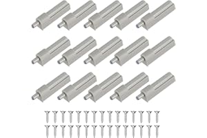 DUTIFUL Drucktüröffner Softclose Türdämpfer Schranktür Dämpfer Push to Open Türöffner Schranktür Schubladendämpfer mit Schrauben Dämpfer für Schranktüren Schublade