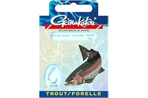 Gamakatsu Trout Hooks 3610N 100 cm