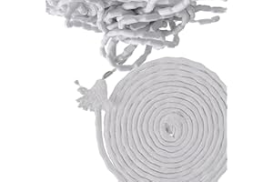 sinzau Bleiband für Gardinen, 50g-5M Schwer Bleikette, Bleiband Fachhandelsqualität, Gardinenbeschwerer Vorhang Beschwerer, für Vorhänge Gardinen Stoffe und Moskitonetz