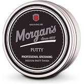 Morgan's Pomade Putty Medium Matt Finish - Orta Tutuşlu, Hacim Veren Mat Şekillendirici Krem 75 ml