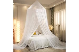 LIVESTN Moskitonetz für Bett Feinmaschiges Moskitonetz Mückennetz Doppelbetten HäNgendes ​Moskitonetz,Moskitoschutz,Insektenschutz auch auf der Reise - Für Doppelbett und Einzel Bett