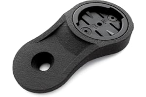 Bike3D Soporte GPS Compatible con Garmin/Wahoo para Potencia o Manillar Integrado (-17º, Garmin)