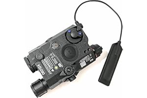 HWZ PEQ-15 Style Battery Case Box LED Flashlight (Black) for AEG GBB CQB tb68