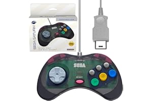 RETRO-BIT Saturn Official Saturn Controller Pad - Original Port (Slate Grey)