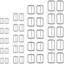 Anelli A D Aerzetix - Set Di 12 Anelli A Forma Di D | Accessorio Per Cinghie Decorazioni Per Borse E Zaini