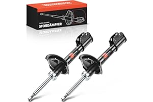 Frankberg 2x Amortisseur à gaz Arrière Gauche Droite 638mm Pression de gaz Compatible avec Forester SF 2.0 AWD 1997-2002 Remplacer# 334192, 334191