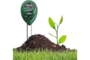MY GARDEN OUTDOOR LIVING My Garden Soil Meter 3 in 1 Plant Soil Moisture Meter PH/Moisture/SunLight - Soil Hygrometer For House & Outdoor Vegetable Garden Soil Moisturiser Monitors Sunlight Levels No Batteries Required