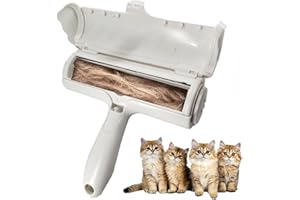 PRINTME3D SHAPE YOUR PROJECTS Spazzola Togli Peli Animali, Leva Peli Animali, Rullo Peli, Togli Peli da Divani e Tappeti, Rullo Spazzola per Gatti e Cani, Ecologica e Riutilizzabile.