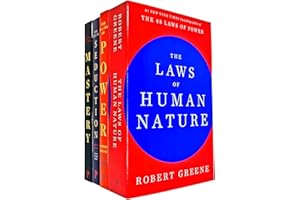 Robert Greene Collection 4 Books Set (The Art of Seduction, Mastery, The Concise 48 Laws of Power, The Laws of Human Nature)