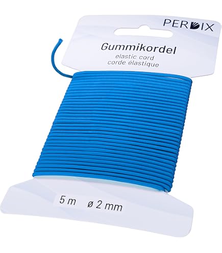 Neikafan Lot De 12 Élastiques Couture Colorés 6 Mm – 3 M Chacun, 12 Couleurs Tressées, Souples & Solides Pour Vêtements, Bricolage, Tricot & Artisanat