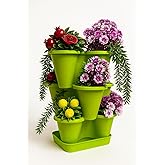 Arsimo 3 Katlı Şanslı Yonca Tasarımlı Dekoratif Saksı Seti, 26.5 x 26.5 cm, &Ccedil;i&ccedil;ek ve Bitki Sebze Yetiştirme, Bah&ccedil;e Salon Mutf