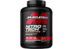 MuscleTech Nitro-Tech 100% Whey Gold, Double Rich Chocolate (EAN 631656256369) - 2270g