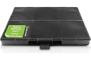 DEKAROX Filtr z węglem aktywnym do Bosch Siemens Neff Constructa 11026771 00705432 705432 DHZ5346 LZ53451 Z5102X1 do okapu kuchennego