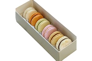 MACARONS & MORE Luxury Box of 6 Mixed Macarons