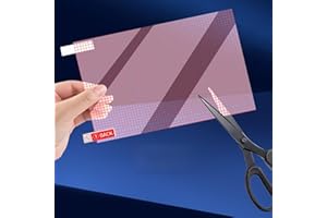 Asoway Pellicola Protettiva Taglio universale, Pellicola Salvaschermo A4 HD 300 x 202mm [2 Pezzi] per GPS, fotocamera, orologio, tablet, Flessibile HD Anti-Impronta, Alta Sensibilità Progettato