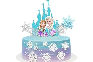 SOANWIND Carton Birthday Cake Topper, Cake Toppers, Theme Cake Decoration For kids Girls Party Supplies Decoration