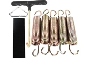 BEITESI XIE Molla Elastica per Trampolino (87, 100, 120, 140, 165 mm) Molla Sostitutiva per Molla, Accessori per Trampolino, Triangolo per Trampolino (87, 100, 120, 140, 165, 178 mm)