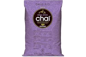 David Rio Orca Spice Chai, 1.35 kg (Paquete de 1), Té Granulado Chai, Sin Gluten