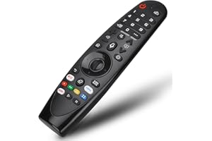 EWO'S Voice Magic Remote for LG UHD OLED QNED NanoCell 4K 8K Smart TV Magic Remote AKB75855501 AN-MR20GA AN-MR19BA AN-MR18BA Replacement, with Pointer Function