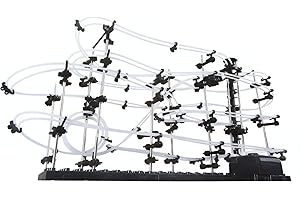 Invento - Invento Just Play 501923 – Star Coaster : Niveau 3 – Circuit de Huit sphérique alimenté par Piles – Jouet de Construction à partir de 14 Ans