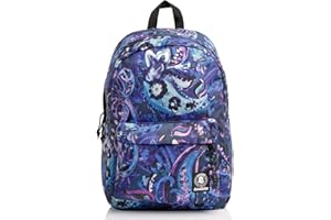 INVICTA Zaino - CARLSON - Tasca Porta PC - Tasca Porta Borraccia - Zaino Scuola, Viaggio & Tempo Libero - Capienza 27 LT