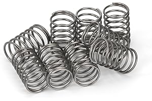 GUNGY Molle Compressione 25mm Molla in Acciaio Inossidabile 304 Diametro Filo 1mm Diametro interno 10mm Forza Molla 1kg 10 Pezzi
