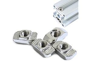 SEA 3D Dado a martello 8, filettatura M4 3030, profilo scanalato, stampante 3D, CNC M4, 50 pezzi