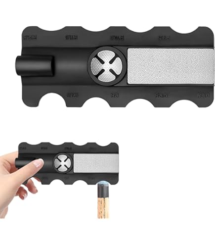 11-in-1 Billard Queue Tip Shaper Set - Komplettes Reparaturkit Mit Zubehör