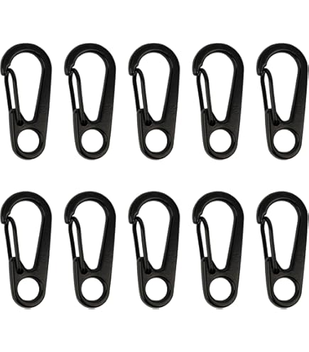 Kunststoff Karabiner 25mm 10 Kunststoff-Karabiner Mit Wirbel – Gurtbreite 25 Mm, Maße 54x34 Mm, Öffnung 8 Mm, Aus POM/Metall – Vielseitig Für Taschen, Schlüssel & Mehr Kunststoff Karabiner 25mm 10 Kunststoff-Karabiner Mit Wirbel – Gurtbreite 25 Mm, Maße 54x34 Mm, Öffnung 8 Mm, Aus POM/Metall – Vielseitig Für Taschen, Schlüssel & Mehr