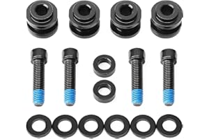 kekykm Holdfast Detachable Docking Hardware for Harley Davidson Softail Standard Low Rider Street Bob Fat boy Fat Bob Super Glide 2018-Later FLDE FLHC FLHCS FLSB FLSL FXBB FXFB FXFBS FXLR Matt Black