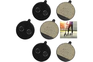 QTKSCEADLNCE 6 PCS Pastillas de Freno Compatible para M4/M4 Pro, Pastillas de Freno Patinete Electrico Pastillas Freno Disco Resina Semi-metálico para Scooter Accesorios de Repuesto Pad de Repuesto