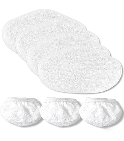 6 Ricambi In Microfibra Per Scopa A Vapore Schenley | Lavabili E Riutilizzabili, Compatibili Con SLFCSM061 – Adatti A Parquet, Piastrelle E Marmo