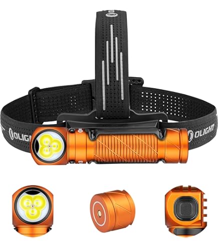 OLight Perun 3 Mini HCRI NW Zaklamp, Hoofdlamp LED werkt op een accu 920 lm OLight Perun 3 Mini HCRI NW Zaklamp, Hoofdlamp LED werkt op een accu 920 lm