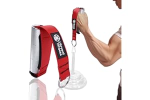 J Bryant Manico per esercizi di wrestling con impugnatura in metallo da 5,1 cm, per esercitare polsi e avambracci, tricipiti e corda per allenamento