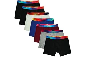 INNERSY Underbyxor, pojkar, bomull, boxershorts med gylf, 128–176, 7-pack