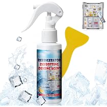 AllisWay Abtauspray für Gefrierschrank, mit Schaber, 120ml
