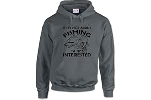 Bang Tidy Clothing Fishing Gifts Hoodie for Men - Mens Funny Carp Fishermen Hoodies Jumpers - If It's Not