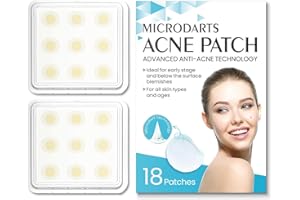 ‎SHEFAVE Shefave Pimple Patches Micro Needle, Hydrokolloid Pflaster, Microneedling Patches Akne Schnell Loswerden, Unsichtbarer & Wasserdicht Absorptions Anti Pickel Patches, Tag-und Nacht