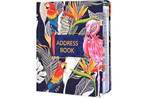 Joeji's Address Book A5-100gsm Woodfree Paper - Full Color - Alphabet Index
