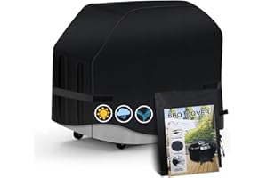SANCEN Pokrowiec ochronny na grilla – 420D Oxford, Ø 71 x 68 cm, wodoszczelny, pyłoszczelny, wytrzymały na rozdarcia, odporny na UV i pleśń