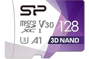 Silicon Power 128 GB R/W do 100/80MB/s Superior Pro Micro SDXC UHS-I (U3), V30 4K A1, szybka karta microSD z adapterem