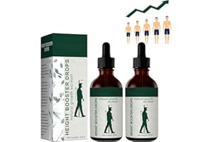 GODEMMIO Medicare Height Booster Drops, olio per la crescita dell'altezza, olio per la crescita dell'altezza (2 pezzi)