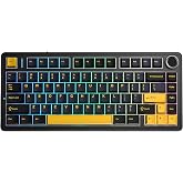 Aula F75 Mekanik RGB TKL Reaper Switch Kablosuz Makrolu Hot Swap Klavye Siyah
