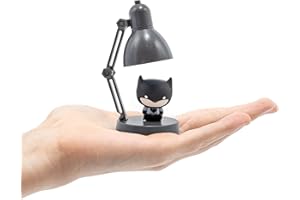 Blue Sky Studios Batman Mini Lamp Figure, Collectible Tiny Figurine Desk Decor, Licensed Gifts and Merchandise